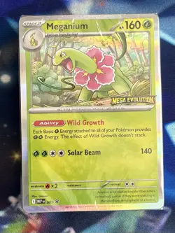 Pokemon Mega Evolution Stamped Meganium Build & Battle Deck (Factory sealed) - Image 1