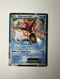 Pokemon TCG Gyarados EX XY Black Star Promos XY106 Holo Promo-LP - Image 1