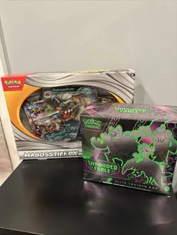 Pokemon TCG Sealed Bundle -Shrouded Fable Elite Trainer Box & Mabosstiff ex Box - Image 1