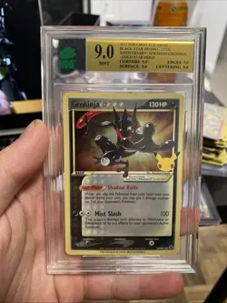 2019-2023 Pokemon SWSH Black Star Promos Greninja #SWSH144 MNT 9 - Image 1