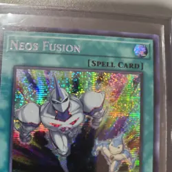 Yu-Gi-Oh Neos Fusion MP20-EN027 Prismatic Secret Rare 1st Edition LP - Image 2
