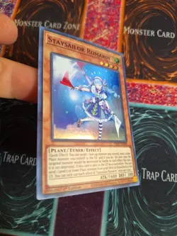 Yu-Gi-Oh! TCG Staysailor Romarin LIOV-EN094 Super Rare 1st Edition Near Mint - Image 2