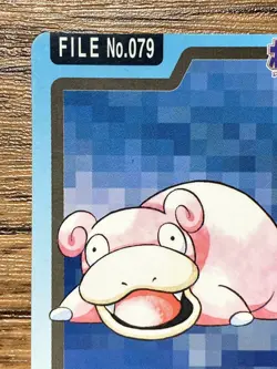 Pokemon Carddass Card Slowpoke File No.79 Bandai Pocket Monsters 1997 Japan - Image 3