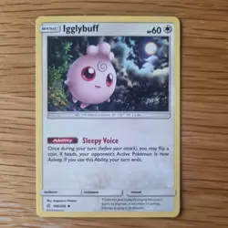 IGGLYBUFF 168/236 POKEMON CARD (COSMIC ECLIPSE SET) - Image 1
