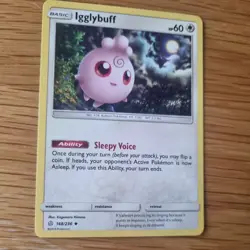 IGGLYBUFF 168/236 POKEMON CARD (COSMIC ECLIPSE SET) - Image 3
