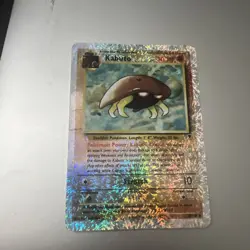 Pokemon Legendary Collection Kabuto Trading Card 48/110 Reverse Holo - Image 1
