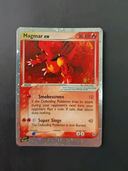 Magmar Ex 100/109 Ruby & Sapphire Ultra Rare Holo Pokemon Card 2003 - Image 1