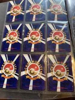 1999 Japanese Pokemon Card Neo Premium File 1 Binder 9 Promo Cards Moderate Wear - Image 5