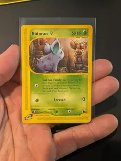 Pokemon Card - Nidoran F Skyridge 81/144 Non Holo LP/MP - Image 1