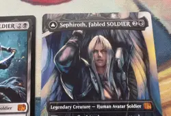 MTG Final Fantasy Card Lot of 2 Sephiroth Fabled Soldier Cards (Cards In Pics) - Image 2