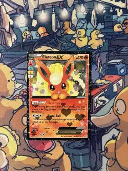 Flareon EX Holo RC6/RC32 Generations Radiant Collection Pokemon Card TCG Nm-Mint - Image 1