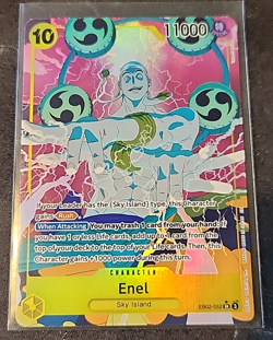 ENEL 2025 ANIME 25th COLLECTION ONE-PIECE Card Game #EB02-052 Alt Art SR Mint - Image 1