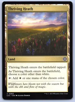 Thriving Lands Set of 5 - Thriving Bluff Grove Heath Isle Moor - MTG - Magic - Image 4