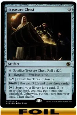 1x - Treasure Chest - [SELECT] - Forgotten Realms - NM MTG - Image 2