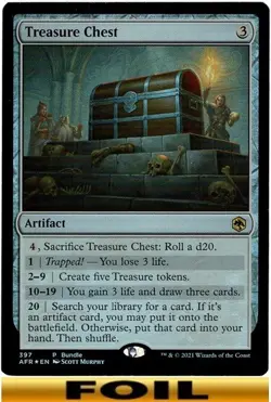 1x - Treasure Chest - [SELECT] - Forgotten Realms - NM MTG - Image 5