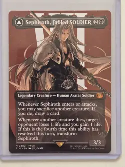 Sephiroth, Fabled SOLDIER (0382) (Borderless) Final Fantasy Regular - Image 1
