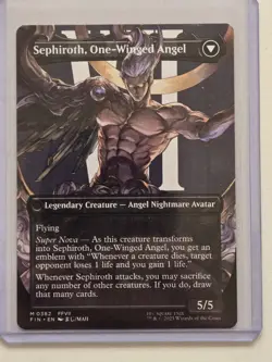 Sephiroth, Fabled SOLDIER (0382) (Borderless) Final Fantasy Regular - Image 2
