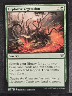 Explosive Vegetation Dragons of Tarkir Regular - Image 1