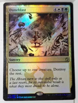 Duneblast - FOIL - Khans of Tarkir - Magic the Gathering MTG Nice! - Image 1