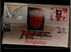 Magic the Gathering ANTIQUITIES BOOSTER BOX --- empty --- MTG - Image 1