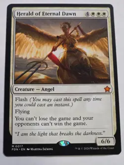 MTG - Herald of Eternal Dawn - Foundations - Image 1