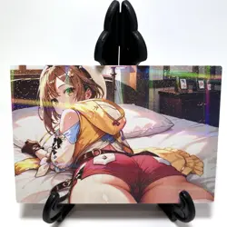 Atelier Reisalin Stout Sexy Anime Waifu Girl Lewd Goddess Story Holo Art Card - Image 1