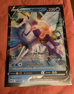 Pokemon Astral Radiance Dialga Palkia V 3D Lenticular Poster 17X24 Store Promo - Image 2