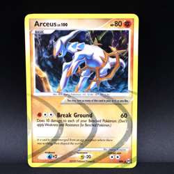 Pokemon Platinum Arceus AR8 - Holo - Light Play LP - Image 1