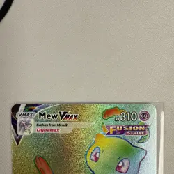 MEW VMAX 2021 POKEMON SWORD SHIELD FUSION STRIKE SECRET RARE 268/264 - Image 5