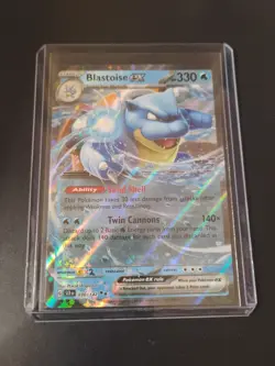 Blastoise EX 30/142 Scarlet & Violet Stellar Crown SV Pokemon TCG Ultra Rare NM - Image 1