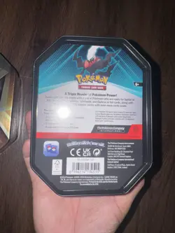 Pokemon TCG: Darkai Triple Whammy Collectors Tin Brand New Sealed - Image 2