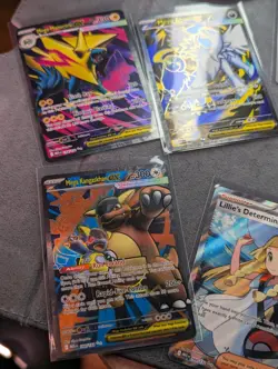 Pokemon Mega Evolution Full Art Lot Of 11 Illustration Rare Ultra Rare Trainers - Image 3