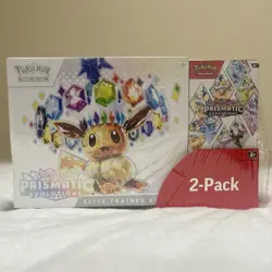 Pokemon TCG Prismatic Evolutions ETB + Booster Bundle Costco Exclusive 2-Pack - Image 2