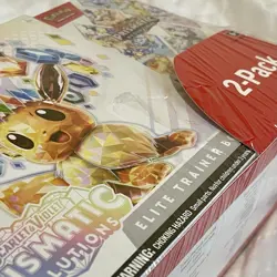 Pokemon TCG Prismatic Evolutions ETB + Booster Bundle Costco Exclusive 2-Pack - Image 4
