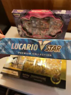 Pokemon Mewtwo V-Union Pikachu Celebration Lucario V-star Box Lot of 3 Sealed - Image 4