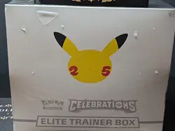 Pokemon TCG 25th Anniversary Celebrations Elite Trainer Box ETB New (TEARS) - Image 5