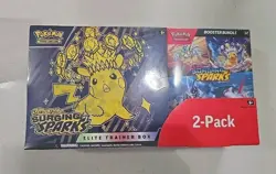 Pokemon Surging Sparks Elite Trainer Box + Booster Bundle Costco Bundle - Image 1