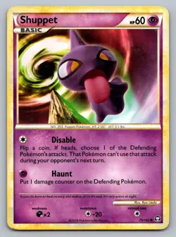 Pokemon TCG Triumphant Shuppet 75/102 - Image 1