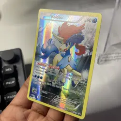 Pokemon TCG Keldeo XY118 Full Art Promo lp - Image 3
