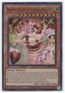 Yu-Gi-Oh! - Dreaming Reality of Nemleria-DUNE-EN015-Super Rare- 1st Ed - NM/M - Image 1