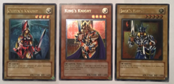 Yu-Gi-Oh TCG Kings Knight Queens Knight Jacks Knight Ultimate Rare EEN NM - Image 1