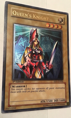 Yu-Gi-Oh TCG Kings Knight Queens Knight Jacks Knight Ultimate Rare EEN NM - Image 4