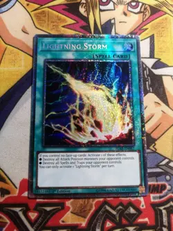 Lightning Storm igas-en067 1st Edition (MINT/NM+) Starlight Rare Yu-Gi-Oh! - Image 1