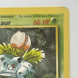 Ivysaur 30/102 Base Set WOTC 1999 Pokemon LP Uncommon Card - Image 4