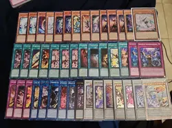 Yugioh 45 Card Centurion Fiendsmith Deck Core Emblema Trudeau Blazar Primus - Image 1