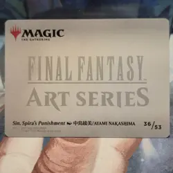 #36 Sin, Spira's Punishment 36/53 Final Fantasy Art Series MTG Card - Image 2