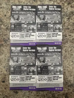 Dragon Ball Super Fusion World Manga Booster 01 SB01 Code Card 74x - Image 1