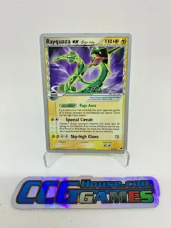 Rayquaza ex Delta Species 97/101 World Championship 2007 Pokemon Card *CCGHouse* - Image 1