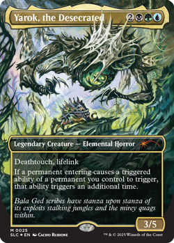Yarok, the Desecrated Secret Lair Encyclopedia Single Card Magic PREORDER - Image 1