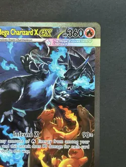 Mega Charizard X ex 125/094 Phantasmal Flames Pokemon Card (From Prerelease) - Image 3